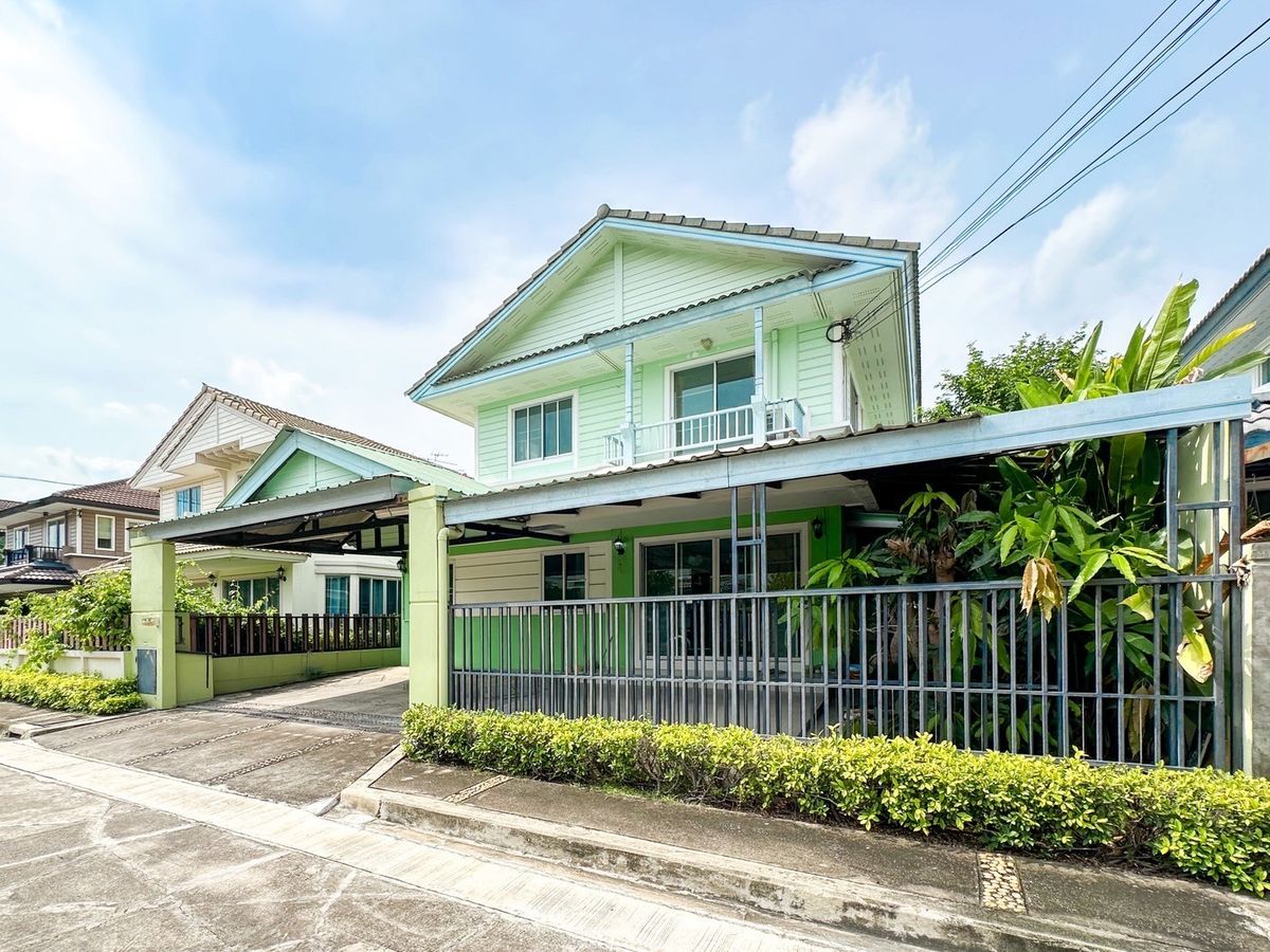 For SaleHouseRama 2, Bang Khun Thian : 🏡🌳 Detached house in a dream! Pruek Lada Tha Kham - Rama 2 | Large back, garden! 🌳🏡