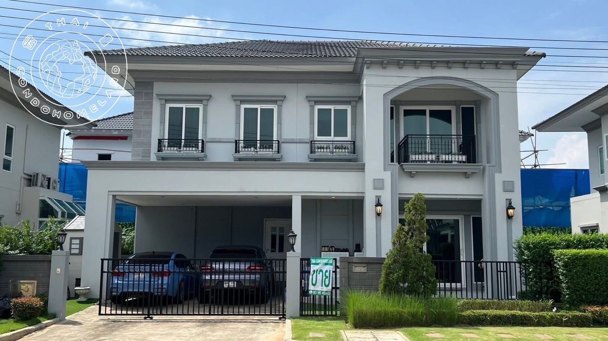 ขายบ้านปทุมธานี รังสิต ธรรมศาสตร์ : ขายบ้านเดี่ยวหรูแต่งครบ Grandio วิภาวดี-รังสิต 