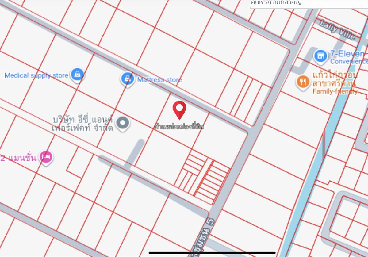 ให้เช่าที่ดินสมุทรปราการ สำโรง : ที่ดินเปล่าบริเวณ ศรีด่าน22 บางแก้ว สมุทรปรการ ให้เช่า ตั้งแต่3ปีขึ้นไป