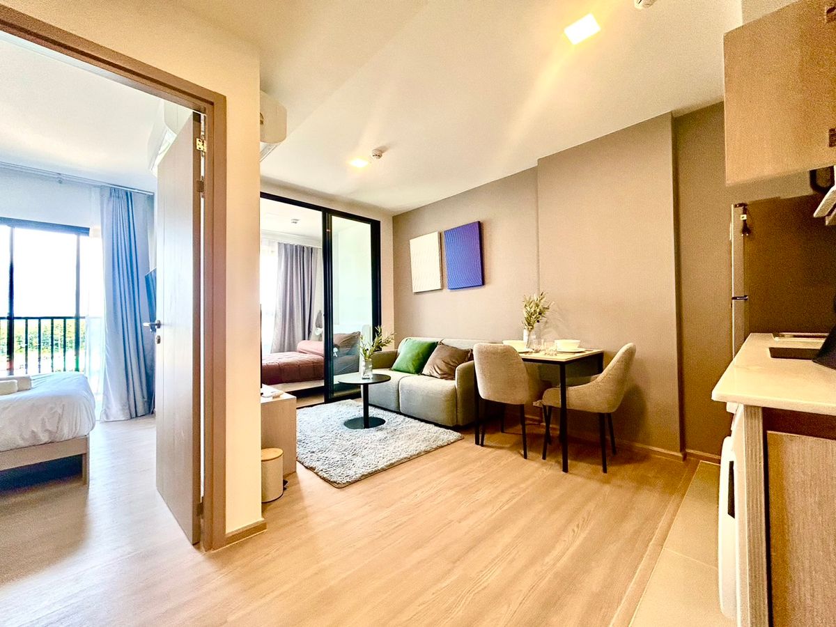 ให้เช่าคอนโดภูเก็ต : Ready To Move! เดอะ เบส บูกิต ภูเก็ต คอนโดโครงการใหม่ สไตล์เปอรานากัน 1 ห้องนอน ใกล้เซ็นทรัล 550 ม.