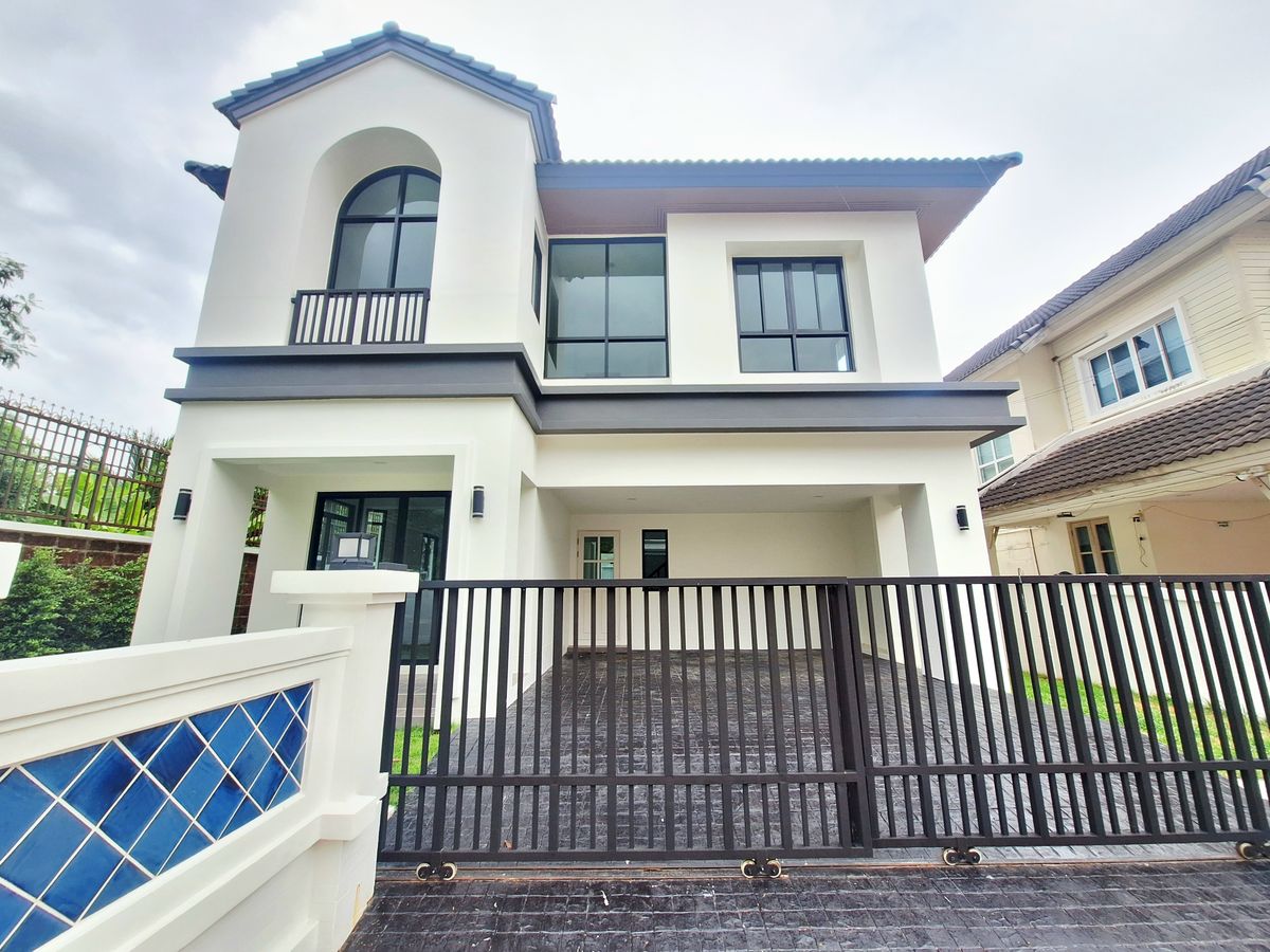 ขายบ้านบางแค เพชรเกษม : 🏡 จากแบรนด์ Q.House วรารมย์ เพชรเกษม69 หลังมุม ใกล้ The Mall บางแค