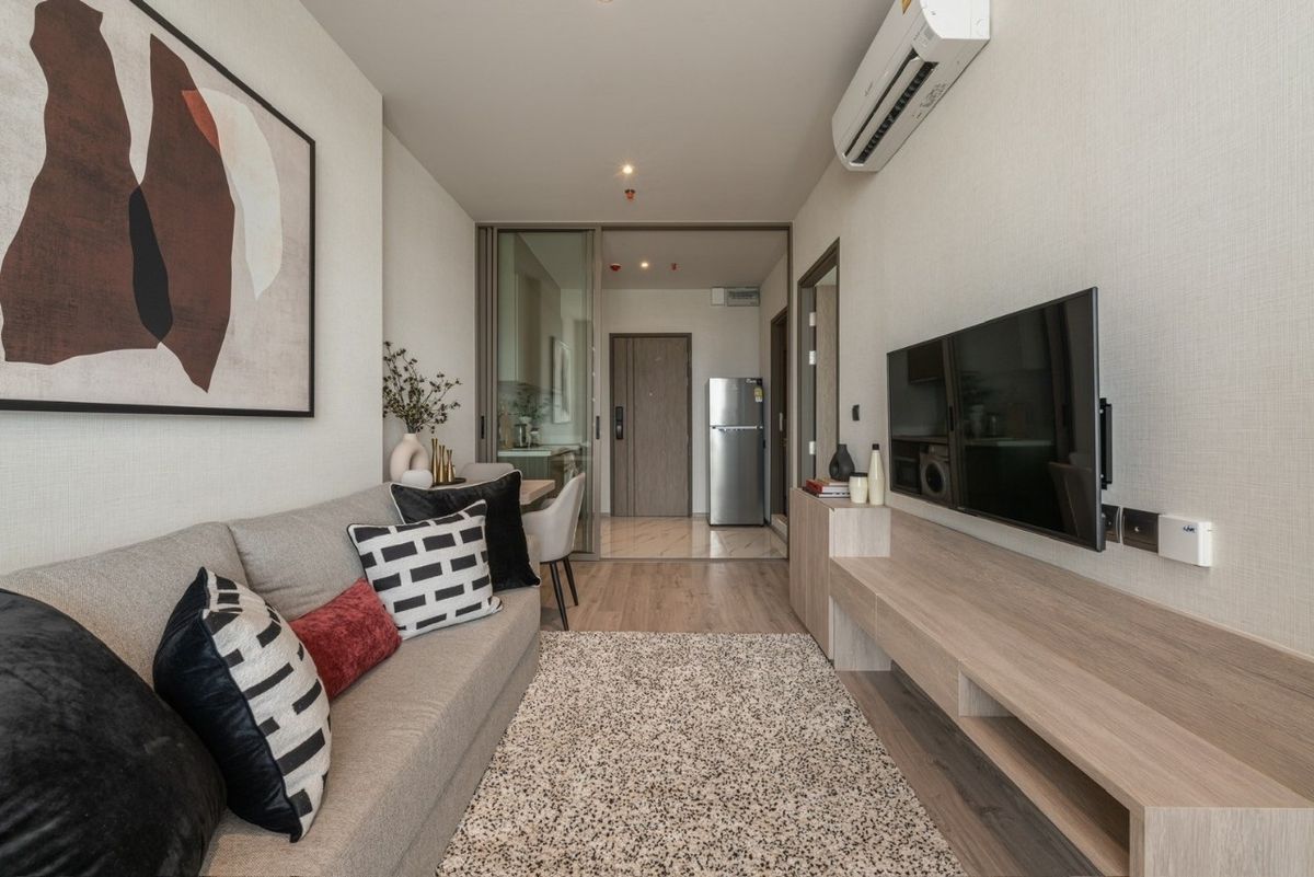 For SaleCondoSukhumvit, Asoke, Thonglor : Rhythm Ekkamai Estate 1bedroom 35sq.m. 5.95mb. | Contact 085-546-9559