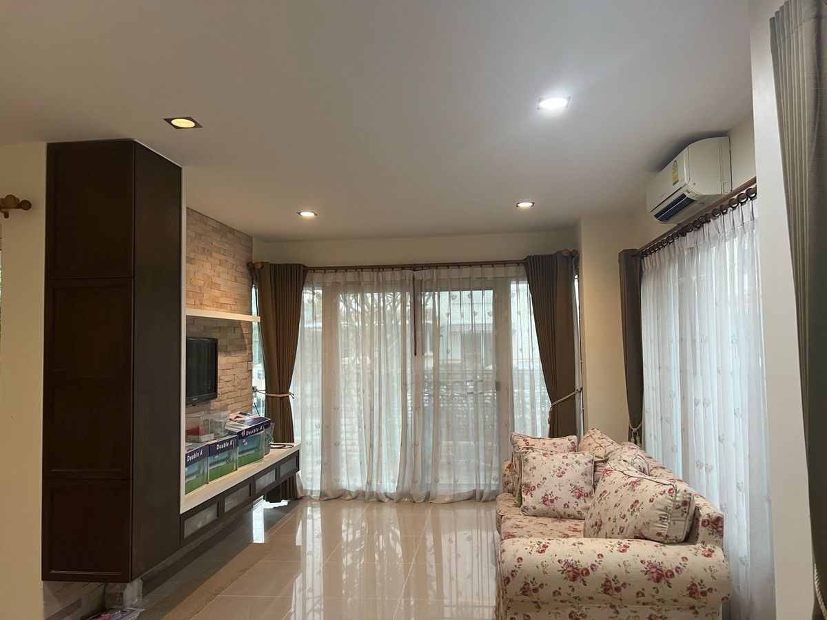 For RentHouseNonthaburi, Bang Yai, Bangbuathong : Rent a single house, new condition, peaceful, lovely neighbors Never rented Kasai Ville Ratchaphruek-Rattanathibet 2 Nonthaburi