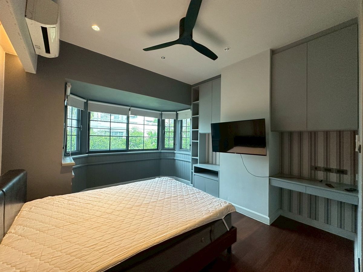 For RentHouseSukhumvit, Asoke, Thonglor : For rent House in Thonglor!🎈 3-storey house 4 bedroom 6 bathroom fully furnished ready to move in near BTS Thonglor