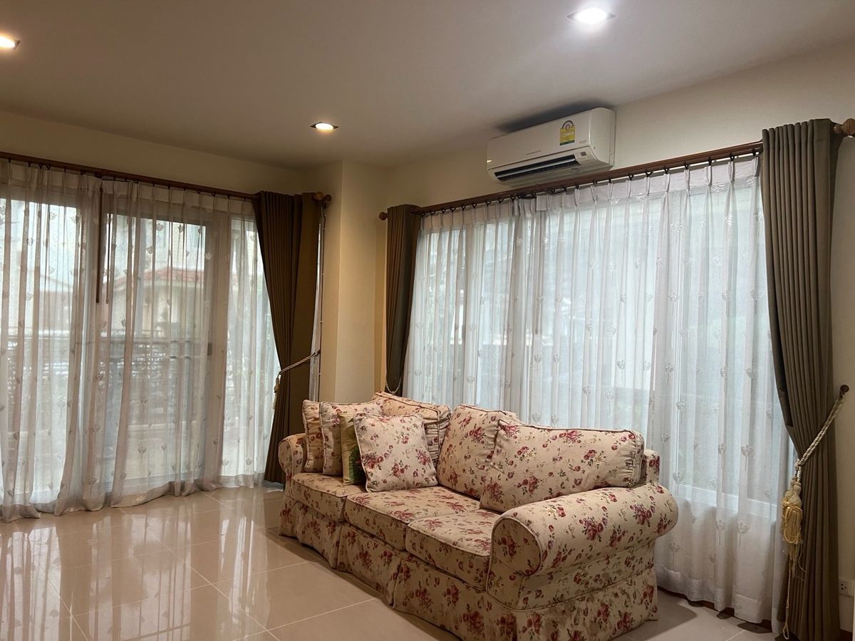 For RentHouseNonthaburi, Bang Yai, Bangbuathong : Rent a single house, new condition, peaceful, lovely neighbors Never rented Kasai Ville Ratchaphruek-Rattanathibet 2 Nonthaburi