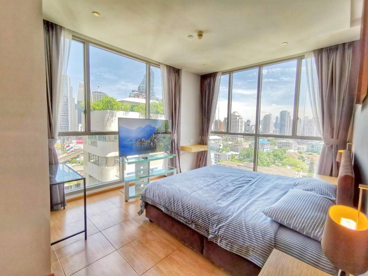 ขายคอนโดสุขุมวิท อโศก ทองหล่อ : ขาย คอนโด Aequa Residence สุขุมวิท 49 (Pet Friendly) ชั้น 17 ขนาด 60 ตร.ม. 1 ห้องนอน ใกล้ BTS ทองหล่อ
