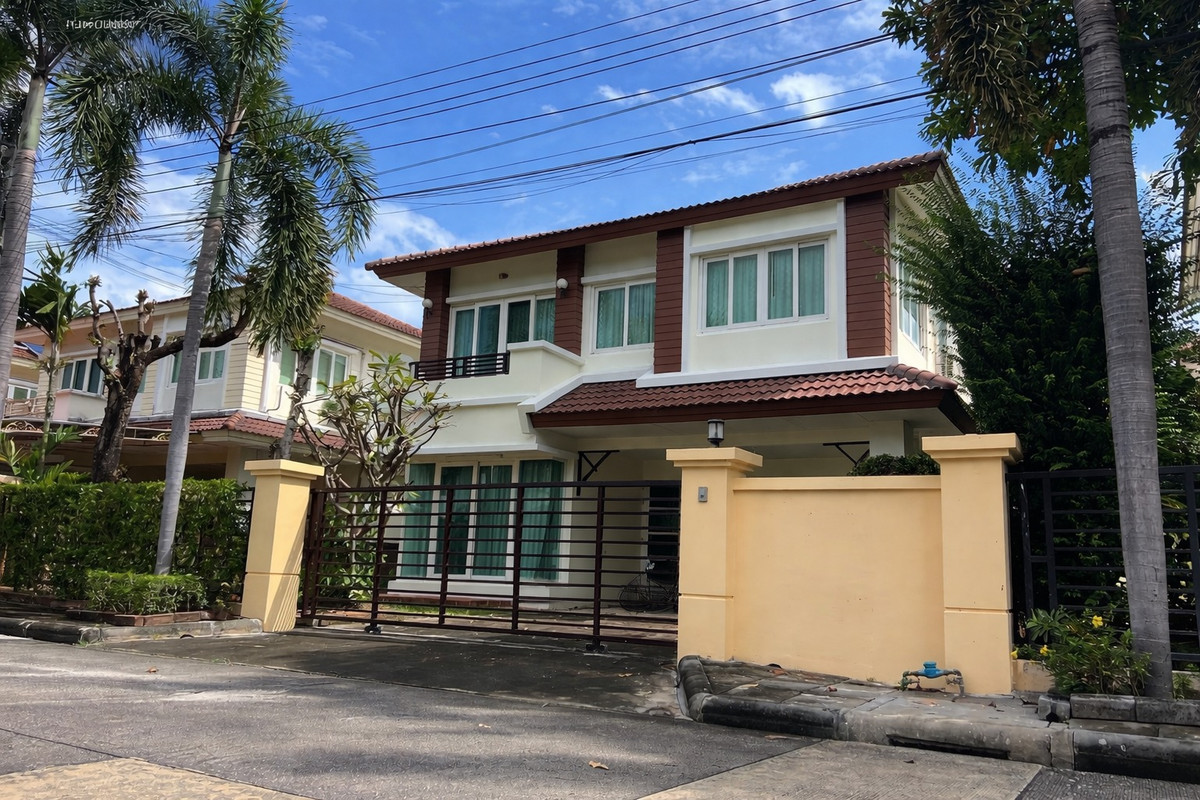 ให้เช่าบ้านนนทบุรี บางใหญ่ บางบัวทอง : ให้เช่าหรือขาย บ้านเดี่ยวสภาพใหม่ สงบ เพื่อนบ้านน่ารัก มบ.คาซ่าวิลล์ ราชพฤกษ์-รัตนธิเบศร์2 นนทบุรี