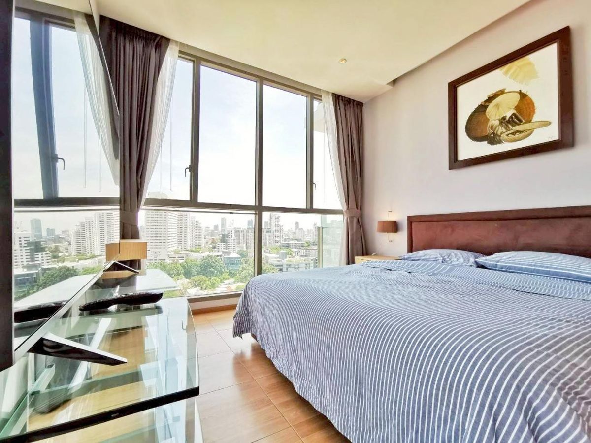 ขายคอนโดสุขุมวิท อโศก ทองหล่อ : ขาย คอนโด Aequa Residence สุขุมวิท 49 (Pet Friendly) ชั้น 17 ขนาด 60 ตร.ม. 1 ห้องนอน ใกล้ BTS ทองหล่อ