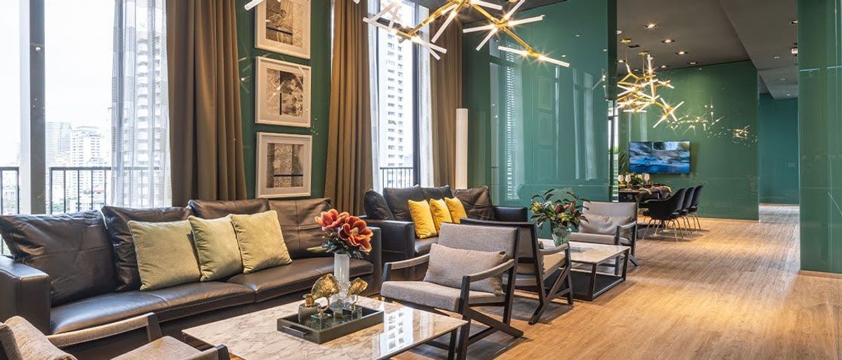 For RentCondoSukhumvit, Asoke, Thonglor : Beautiful room, high ceilings, 2 bedrooms, 2 bathrooms, Noble Arabia, Sukhumvit 33