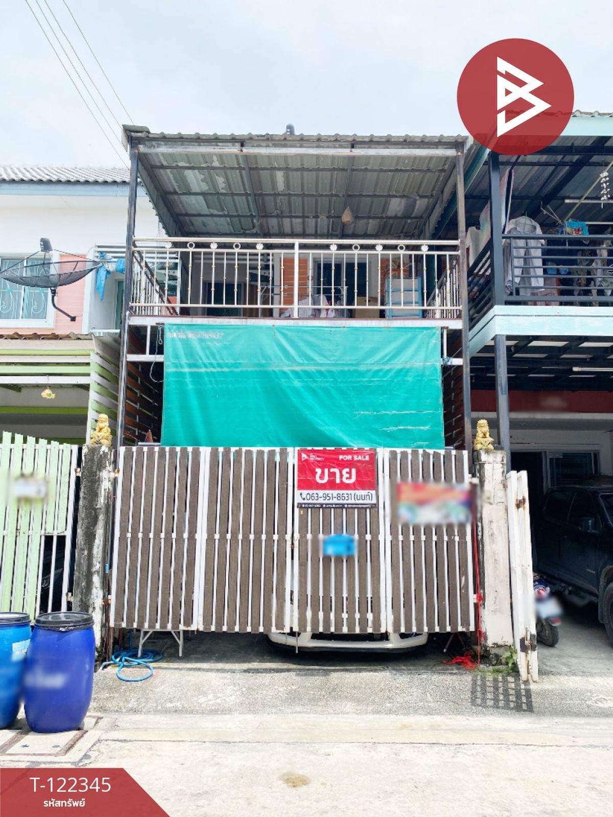 ขายทาวน์โฮมสมุทรปราการ สำโรง : ขายทาวน์เฮ้าส์ หมู่บ้านกิตตินคร กรีนทาวน์ (ลาดหวาย) บางบ่อ สมุทรปราการ