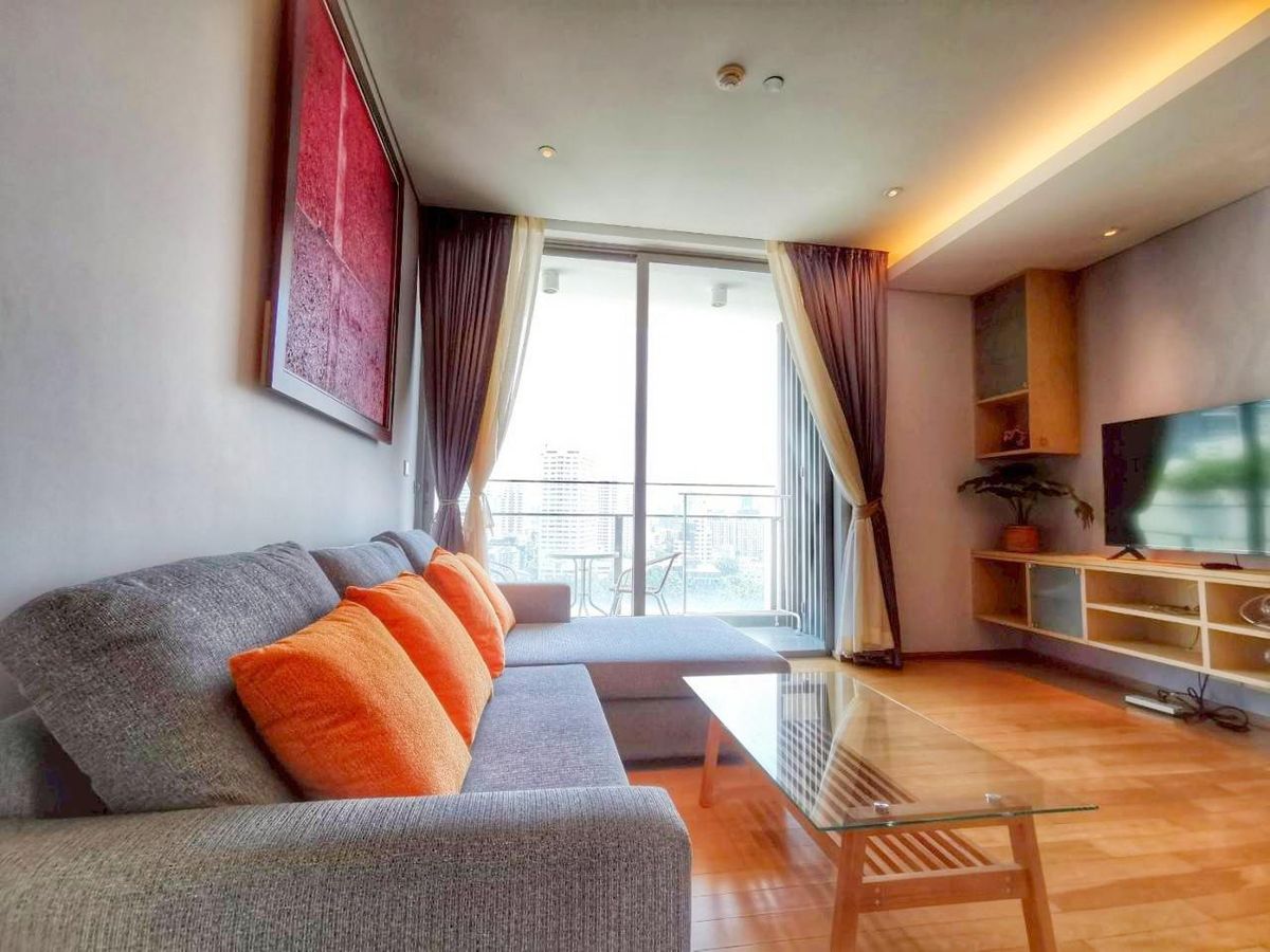 ขายคอนโดสุขุมวิท อโศก ทองหล่อ : ขาย คอนโด Aequa Residence สุขุมวิท 49 (Pet Friendly) ชั้น 17 ขนาด 60 ตร.ม. 1 ห้องนอน ใกล้ BTS ทองหล่อ
