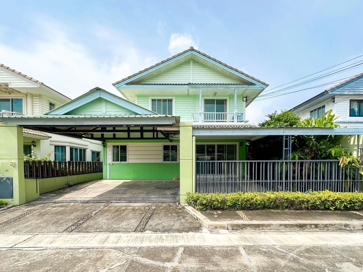 For SaleHouseRama 2, Bang Khun Thian : 🏡🌳 Detached house in a dream! Pruek Lada Tha Kham - Rama 2 | Large back, garden! 🌳🏡