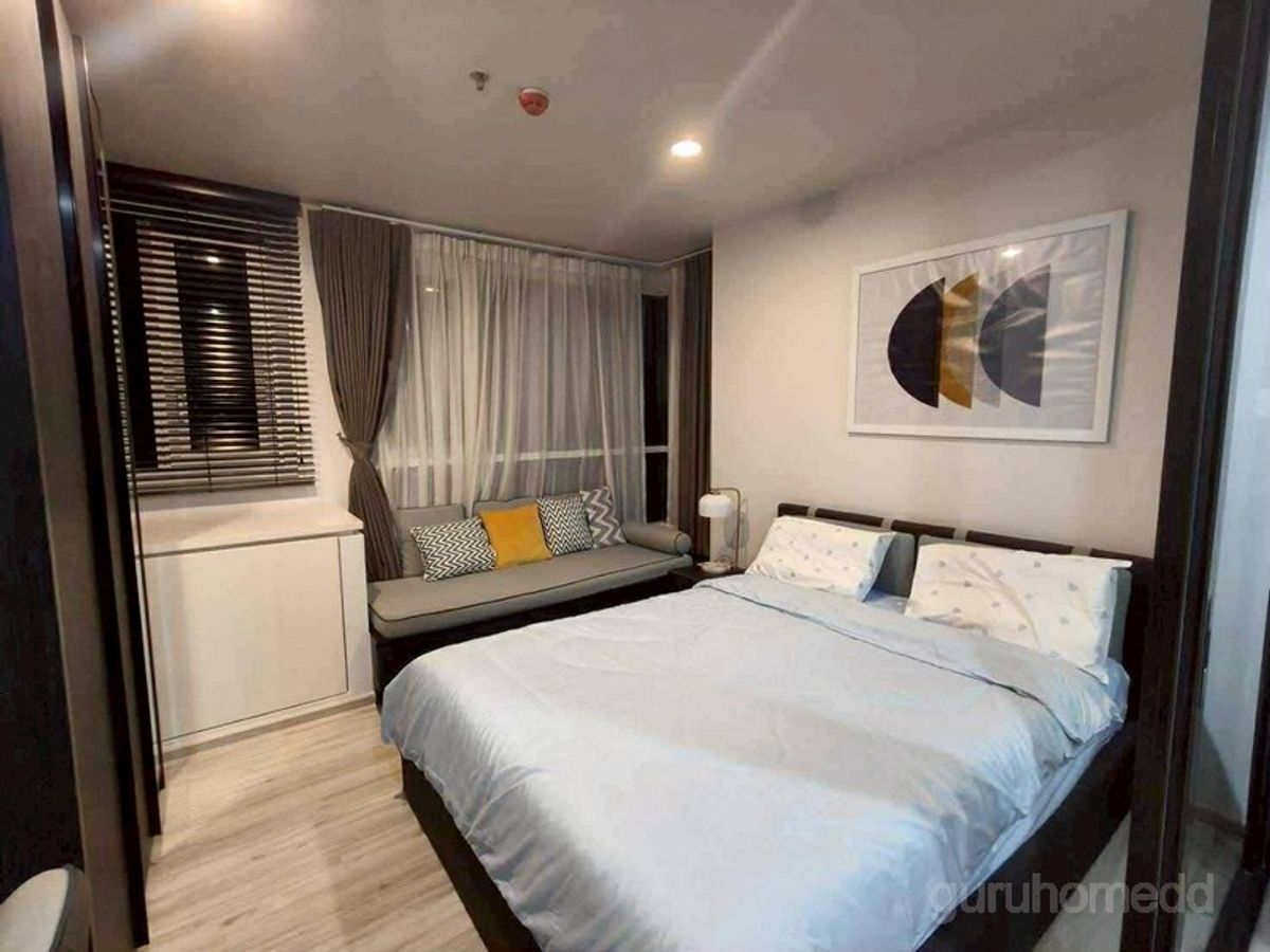 For RentCondoRatchadapisek, Huaikwang, Suttisan : Condo rental XT Huaikhwang Room 30 sqm, 1 bedroom, 1 bathroom, building A, Floor 9 Fully Furnished - GHD000737R