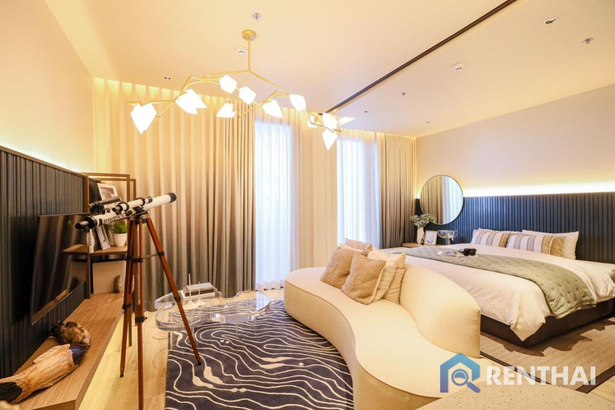 For SaleCondoPattaya, Bangsaen, Chonburi : Great Investment! Luxury 1-Bedroom Condo at Arrom Jomtien – Modern Design, Direct Beach Access, Best Price on the Market, Available for Both Thai & Foreign Buyers
