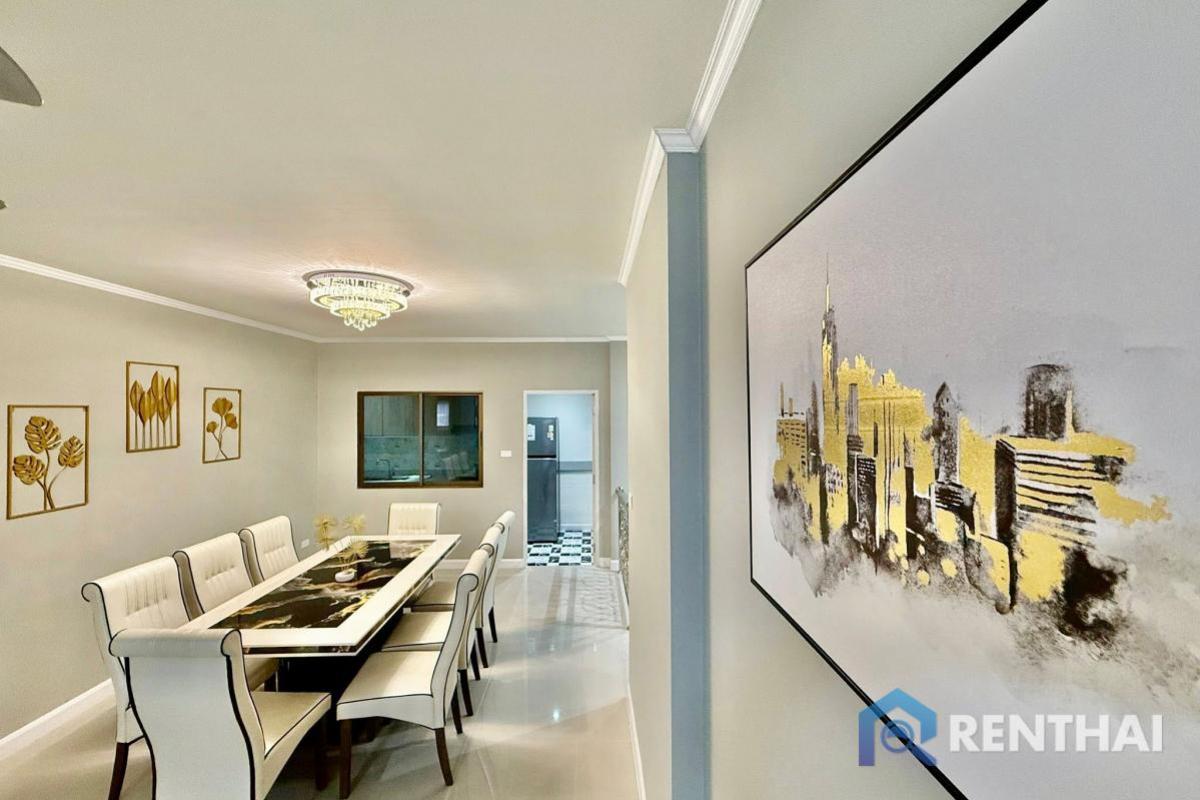 ขายบ้านพัทยา บางแสน ชลบุรี สัตหีบ : สำหรับ ขาย บ้าน 4 ห้องนอน ที่ หนองปรือ