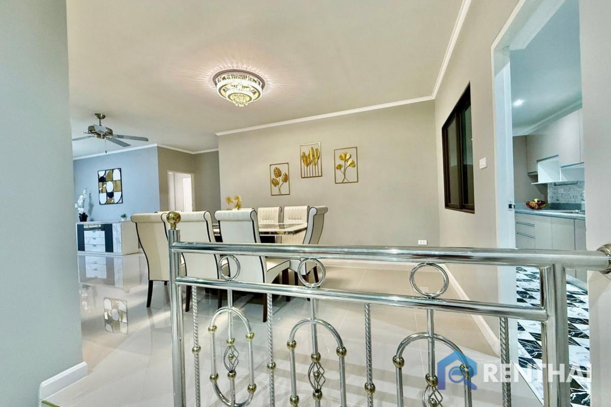 ขายบ้านพัทยา บางแสน ชลบุรี สัตหีบ : สำหรับ ขาย บ้าน 4 ห้องนอน ที่ หนองปรือ