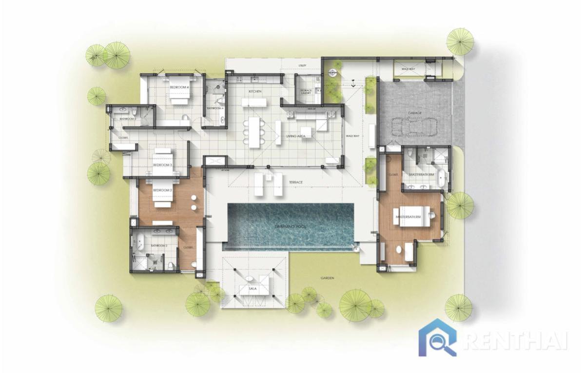 For SaleHousePhuket : For sale villa  at Anchan Mountain Breeze