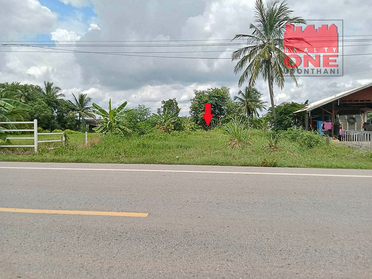 ขายที่ดินอุดรธานี : ที่ดินเปล่า 1 งาน  63 ตารางวา   อ.กุมภวาปี  จ.อุดรธานี