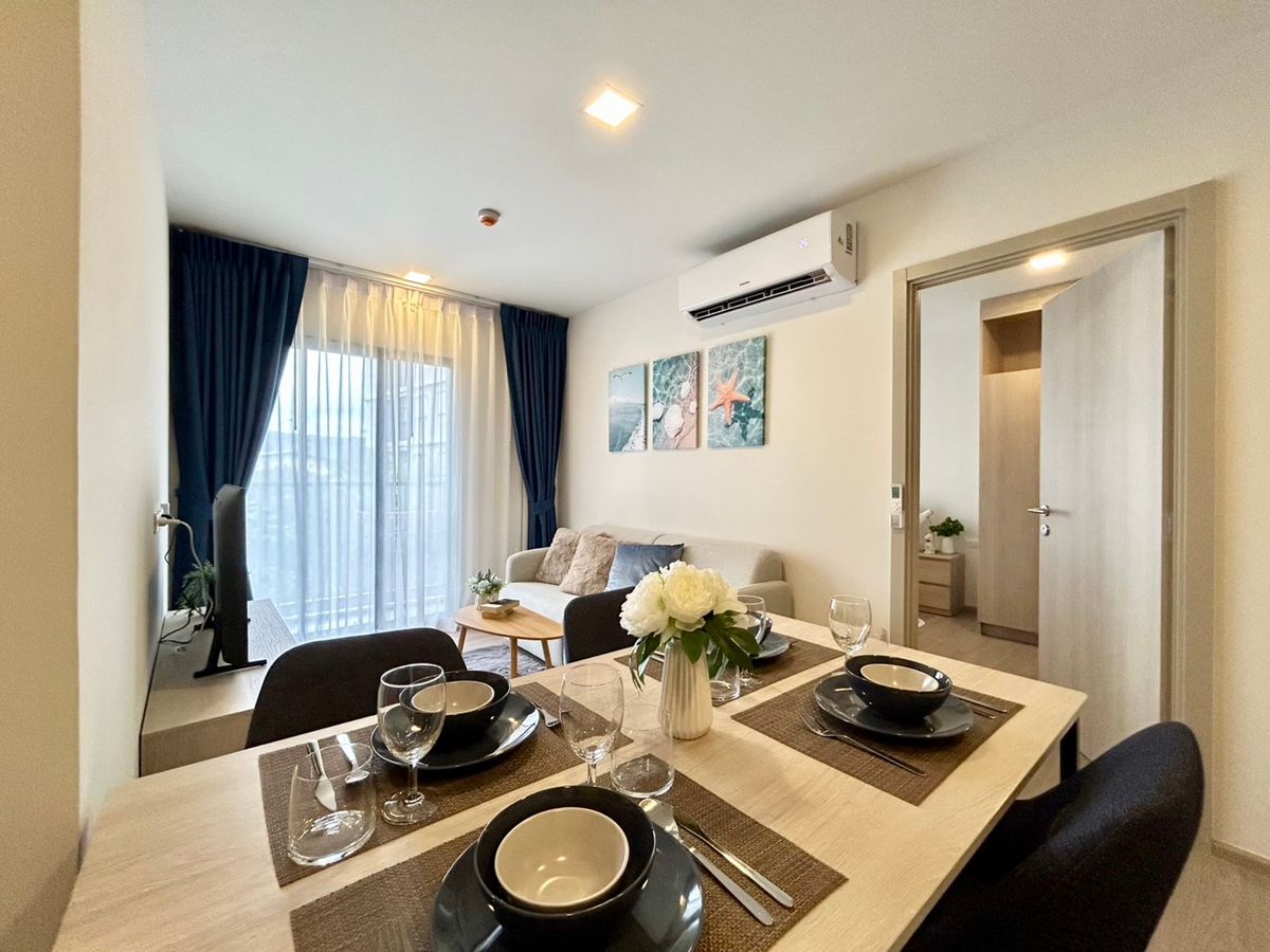 ให้เช่าคอนโดภูเก็ต : พร้อมเช่า! คอนโดโครงการใหม่ 2 ห้องนอน 49.75 ตร.ม. พร้อมอยู่ ในบรรยากาศรีสอร์ต 7 นาที ถึง เซ็นทรัลภูเก็ต