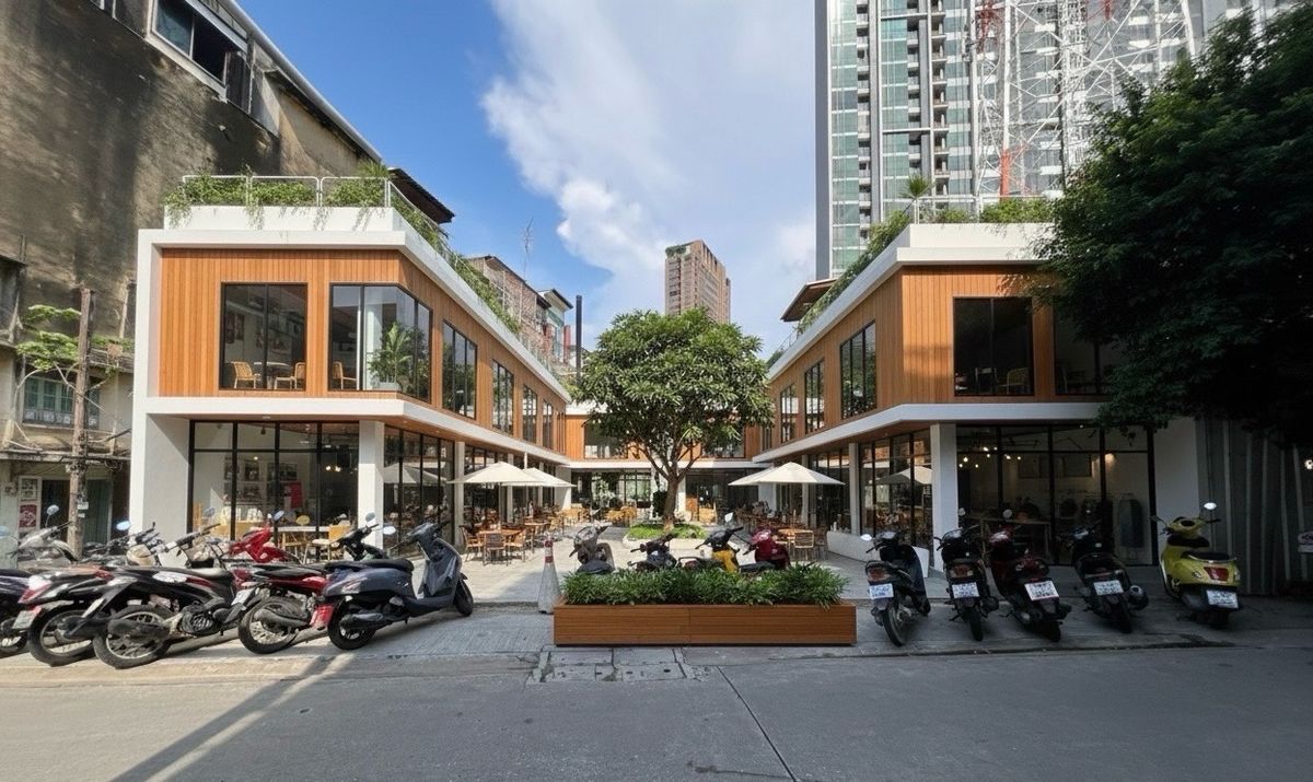 For RentRetail SpaceOnnut, Udomsuk : Rental land, Phra Khanong, Sukhumvit 296 square wah (1,184), FAR 7: 1, can be built several thousand meters near BTS 50 meters. There are parking spaces, Officer, Community and New Lifestyle of the new generation.