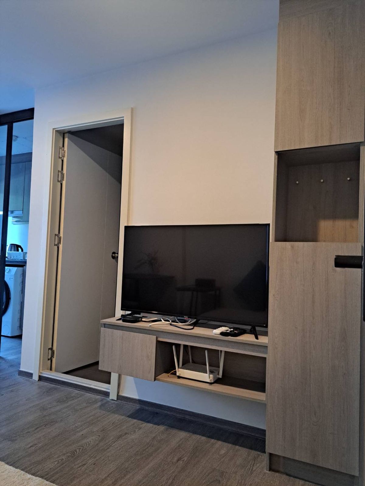 ให้เช่าคอนโดพัทยา บางแสน ชลบุรี สัตหีบ : 🌟 ให้เช่า Brixton Bangsaen Studio Smart Kitchen 🌟