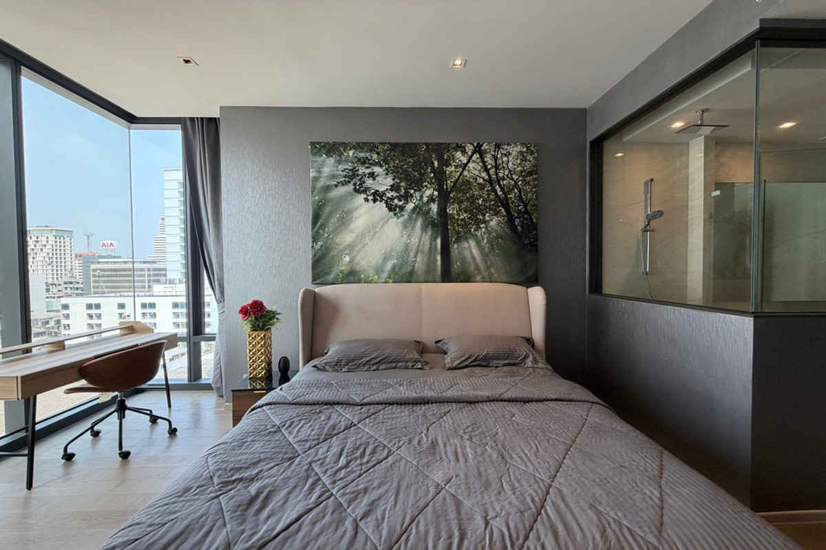 ขายคอนโดสีลม ศาลาแดง บางรัก : 🔥 สำหรับขาย !! ชั้นสูง 10++,🔥 Code C20221202783..........Ashton Silom, 1 ห้องนอน, 1 ห้องน้ำ, แต่งครบ, ราคาพิเศษ!!📣📣