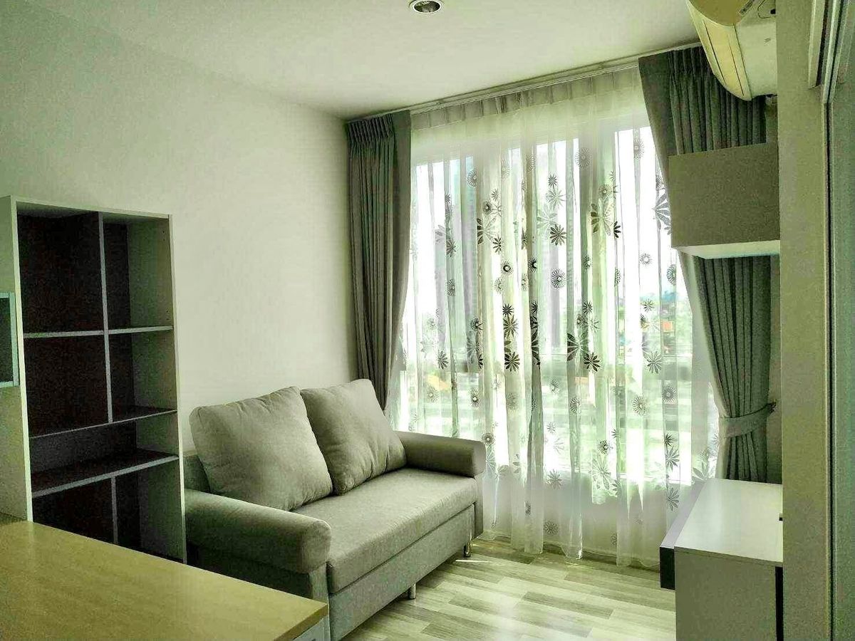For RentCondoThaphra, Talat Phlu, Wutthakat : Condo for rent, The Key Sathorn - Ratchapruek, size 30.5 square meters, Building A, Floor 12 (North Pool View), Bang Kho Subdistrict, Chom Thong District, Bangkok