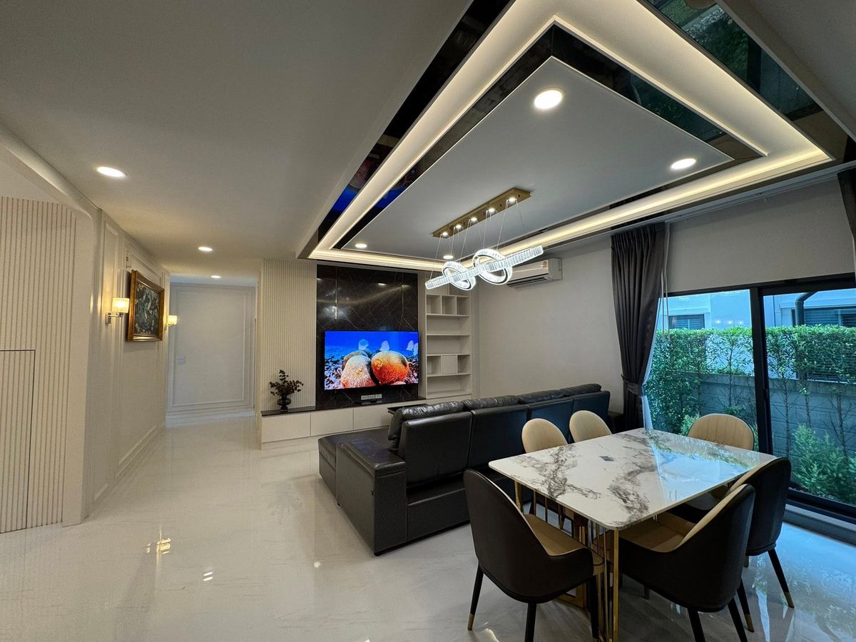 บ้านบางนา แบริ่ง ลาซาล : P-2803  ขาย/เช่า บ้านเดี่ยว The city บางนา พร้อมอยู่ หลังมุม ถนนเมน