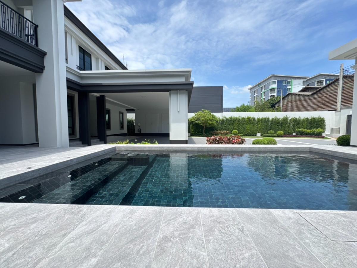 ให้เช่าบ้านสมุทรปราการ สำโรง : 🔥ให้เช่าด่วน+🔥ELSE Bearing 32 4 ห้องนอน 5 ห้องน้ำ บ้านเดี่ยวสุดหรูพร้อมสระว่ายน้ำส่วนตัว ❗