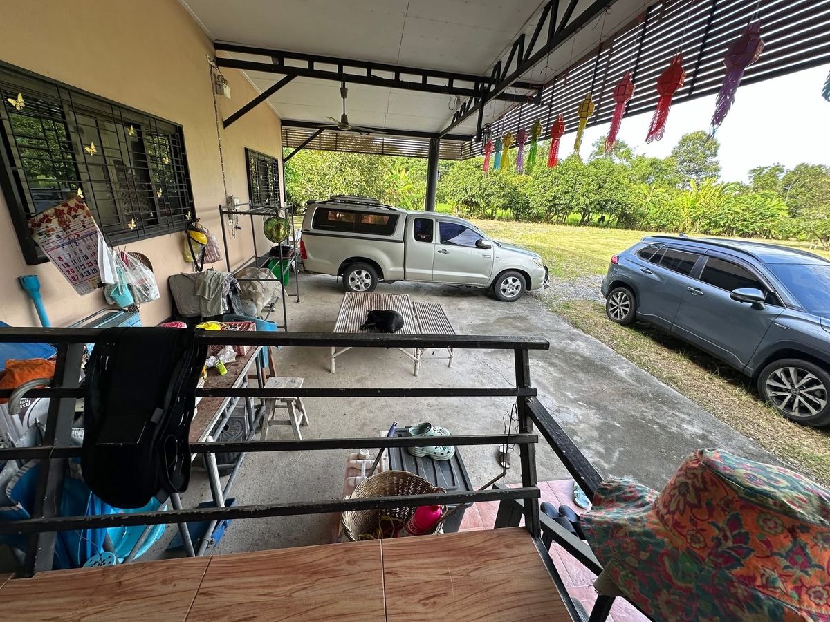 For SaleLandNakhon Nayok : Fruit Farm with 2 Houses for Sale in Nakhon Nayok Province Thailand