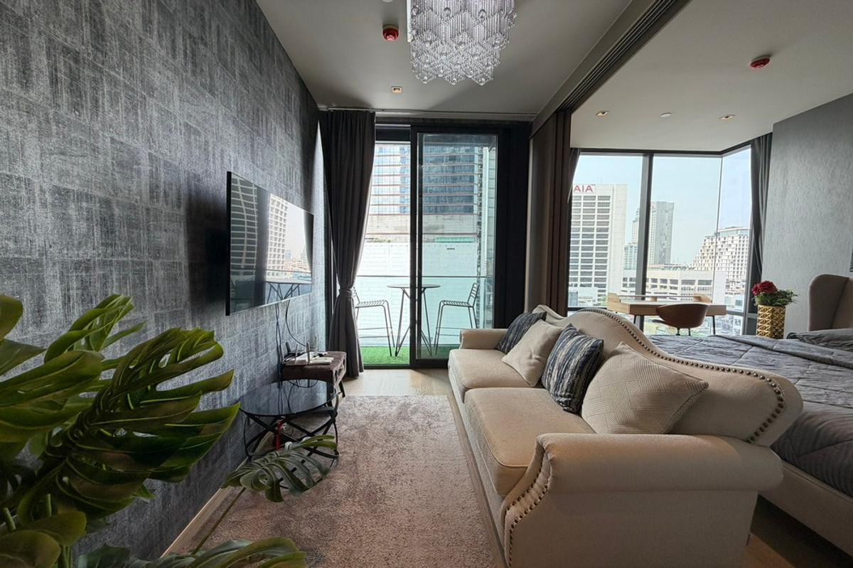 ขายคอนโดสีลม ศาลาแดง บางรัก : 🔥 สำหรับขาย !! ชั้นสูง 10++,🔥 Code C20221202783..........Ashton Silom, 1 ห้องนอน, 1 ห้องน้ำ, แต่งครบ, ราคาพิเศษ!!📣📣