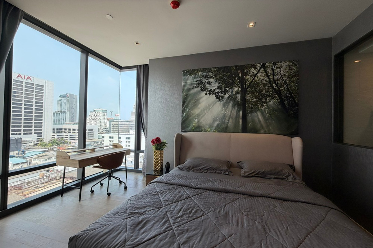 ขายคอนโดสีลม ศาลาแดง บางรัก : 🔥 สำหรับขาย !! ชั้นสูง 10++,🔥 Code C20221202783..........Ashton Silom, 1 ห้องนอน, 1 ห้องน้ำ, แต่งครบ, ราคาพิเศษ!!📣📣