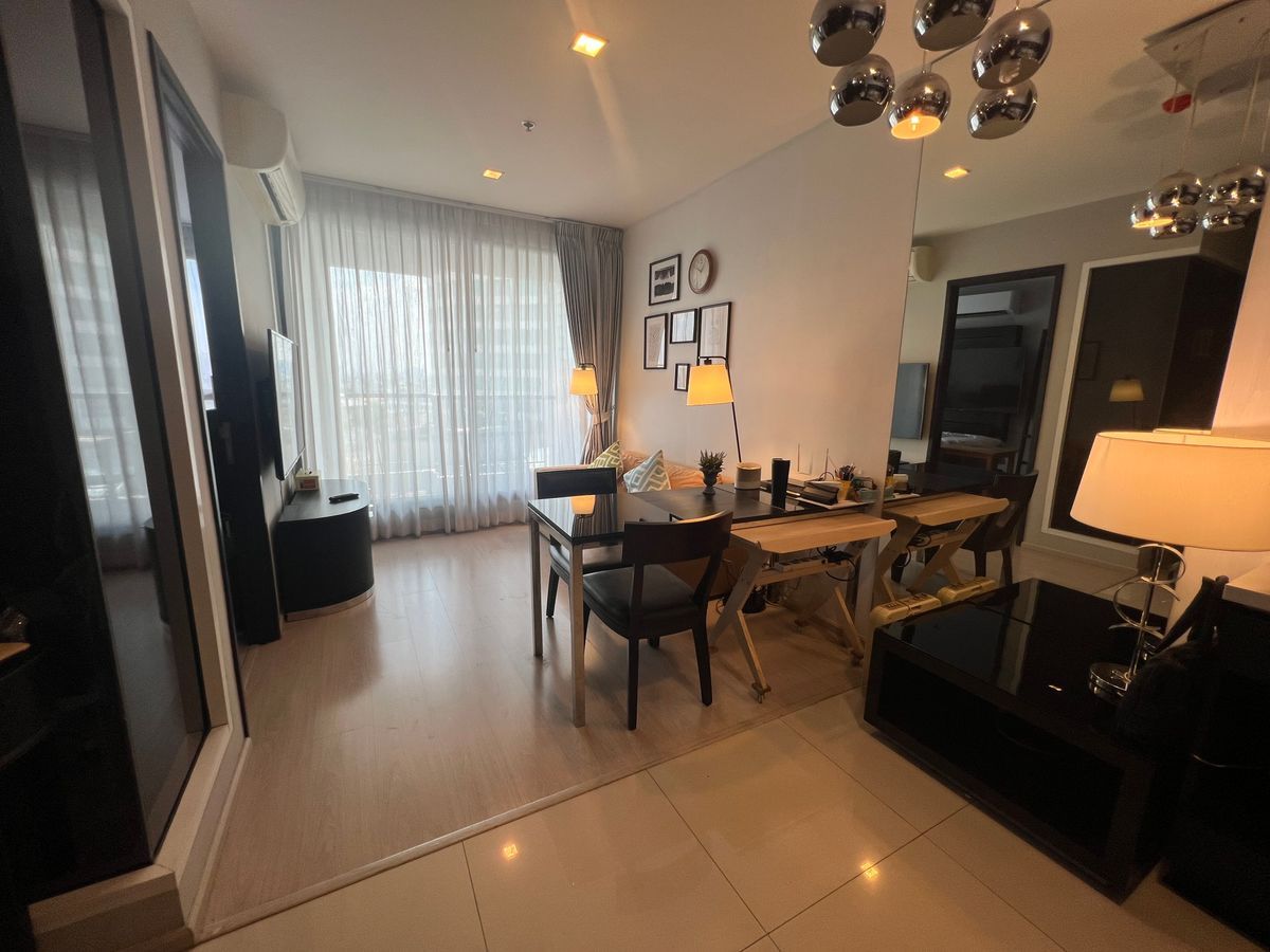 CondoOnnut, Udomsuk : 🔥For urgent rent🔥Rhythm Sukhumvit 44/1, beautiful room, fully furnished, ready to move in, convenient transportation, next to BTS Phra Khanong, 0 meters❗