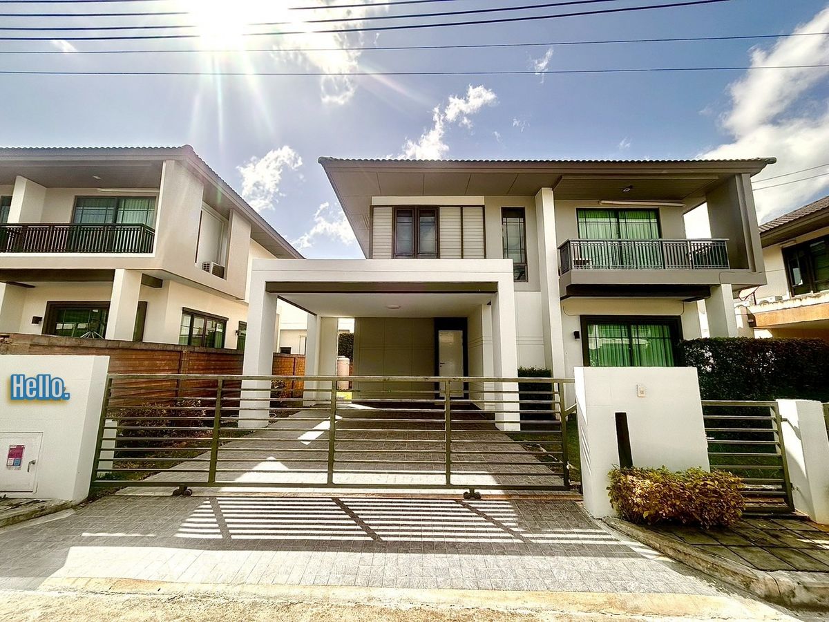 For RentHousePhuket : Ready to rent! 3 bedrooms in the heart of Koh Kaew, next to British International School, Phuket with Club House in the project