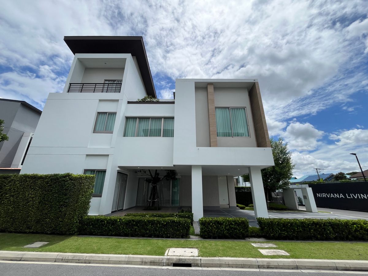 For SaleHousePattanakan, Srinakarin : 📌 House for sale in Nirvana Beyond Rama 9-Krungthep Kreetha-Type Live ✨ Special deal, the best price in the project! ✨