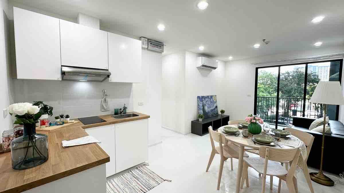 ขายคอนโดอ่อนนุช อุดมสุข : 🔥 ขาย The Base Park West Sukhumvit 77, 2 ห้องนอน 52.94 ตร.ม.
