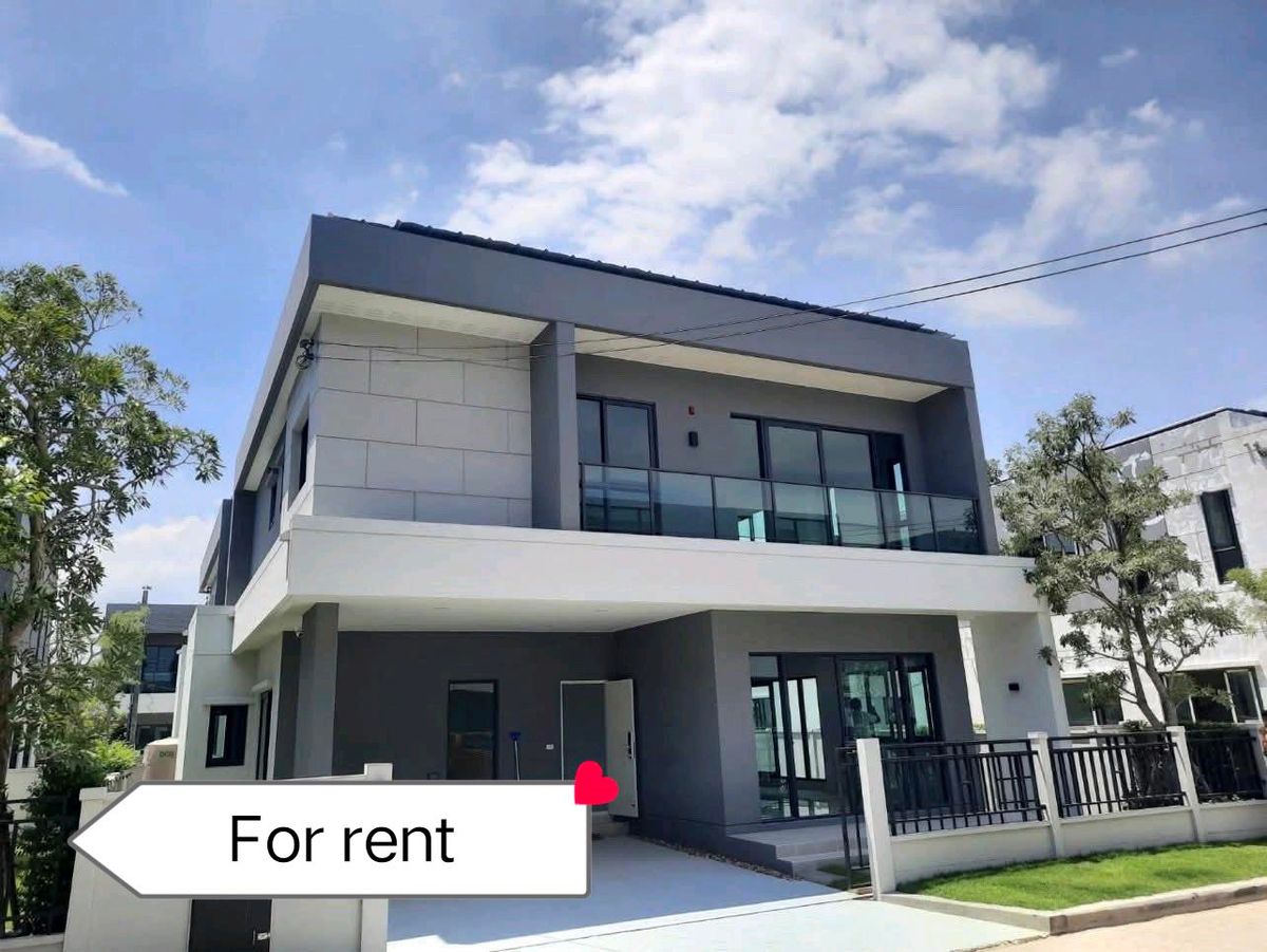ให้เช่าบ้านบางนา แบริ่ง ลาซาล : 🔥 House for Rent Centro Bangna Phrase 1🔥🔥 Nearby Mega bangna