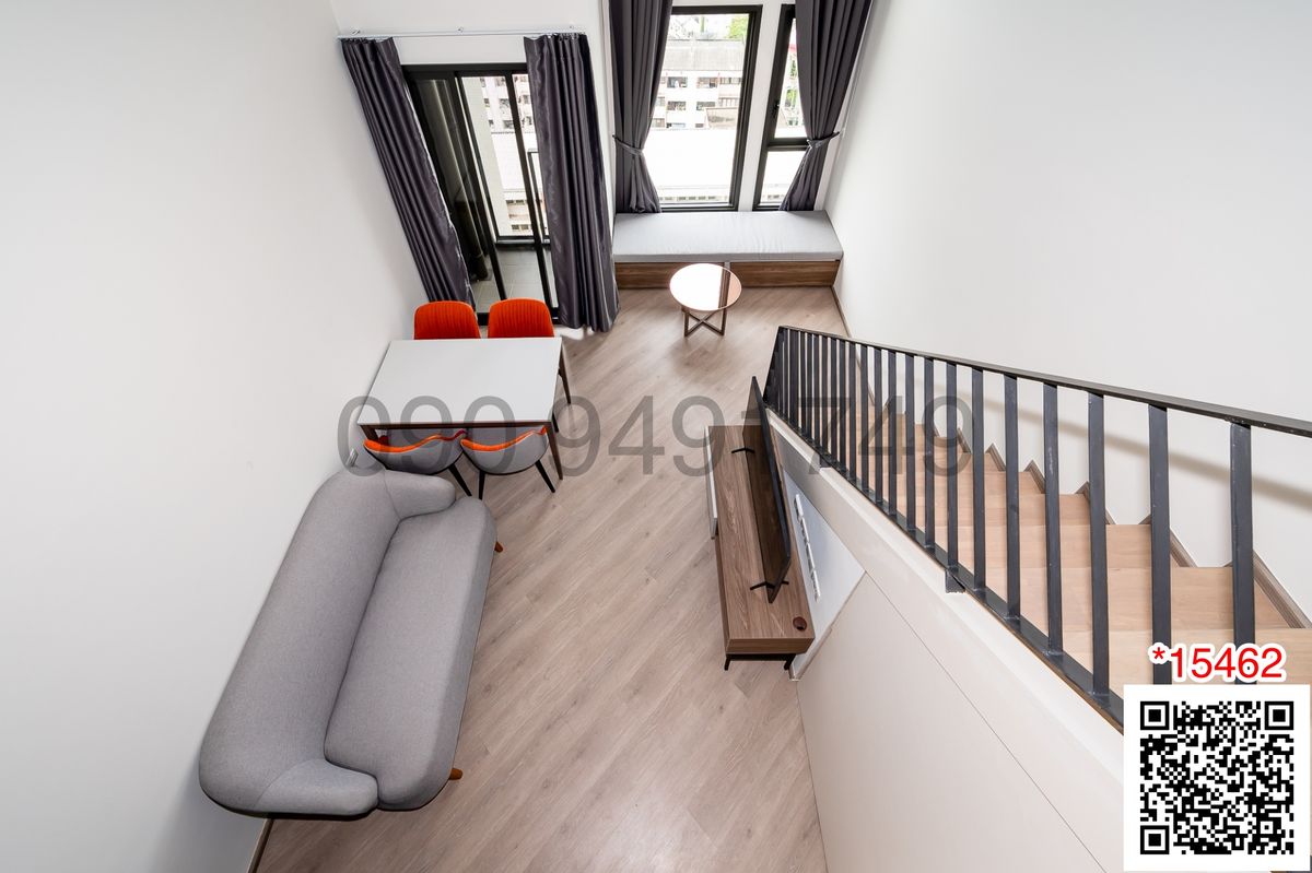 ให้เช่าคอนโดวิภาวดี ดอนเมือง หลักสี่ : เช่า คอนโด THE BASE สะพานใหม่ ขนาด 1 ห้องนอน Loft ชั้น 14 ติด BTS สายหยุด