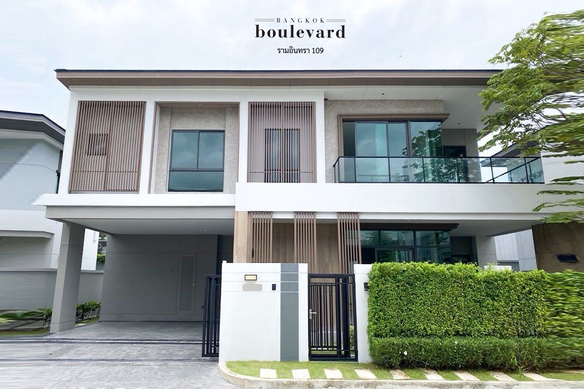 ขายบ้านนวมินทร์ รามอินทรา : Hot Deal “Special Unit”‼️ บางกอก บูเลอวาร์ด รามอินทรา 109 | Bangkok Boulevard Ramintra 109 