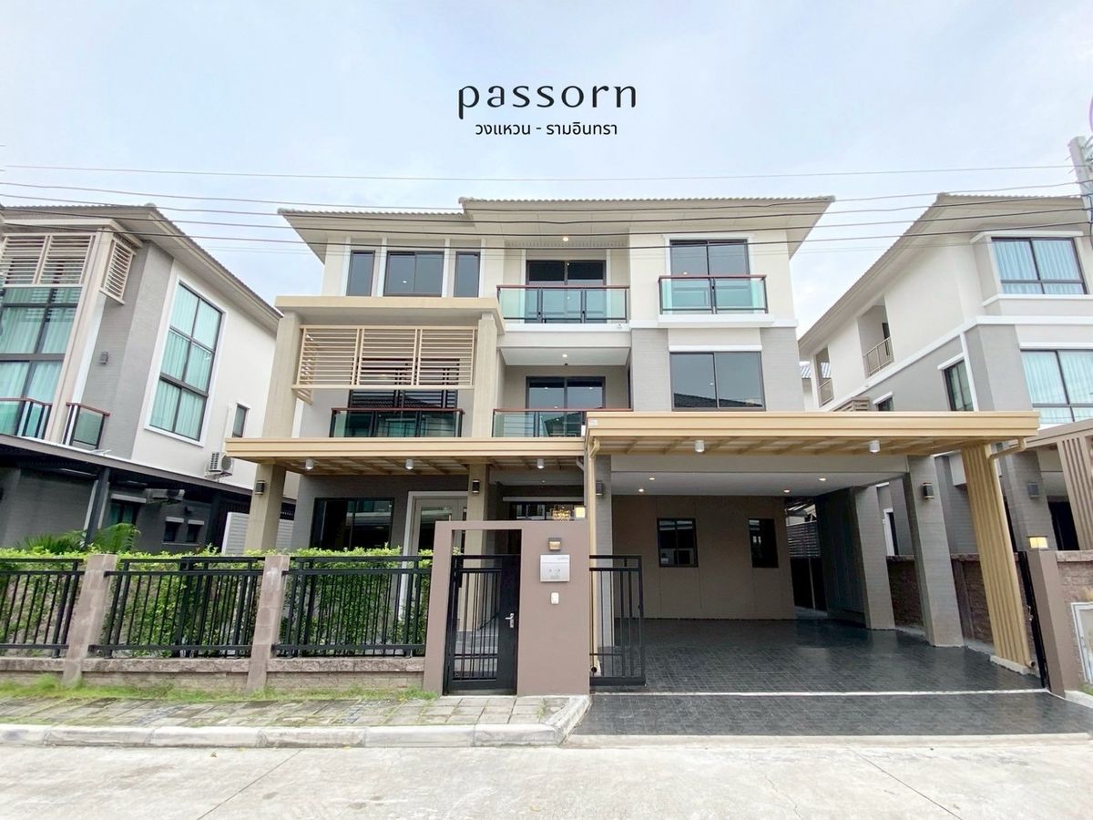 ขายบ้านนวมินทร์ รามอินทรา : Passorn Wongwaen-Ramintra | ภัสสร วงแหวน - รามอินทรา 
*บ้านใหม่ พร้อมอยู่ บิ้วอินครบ!