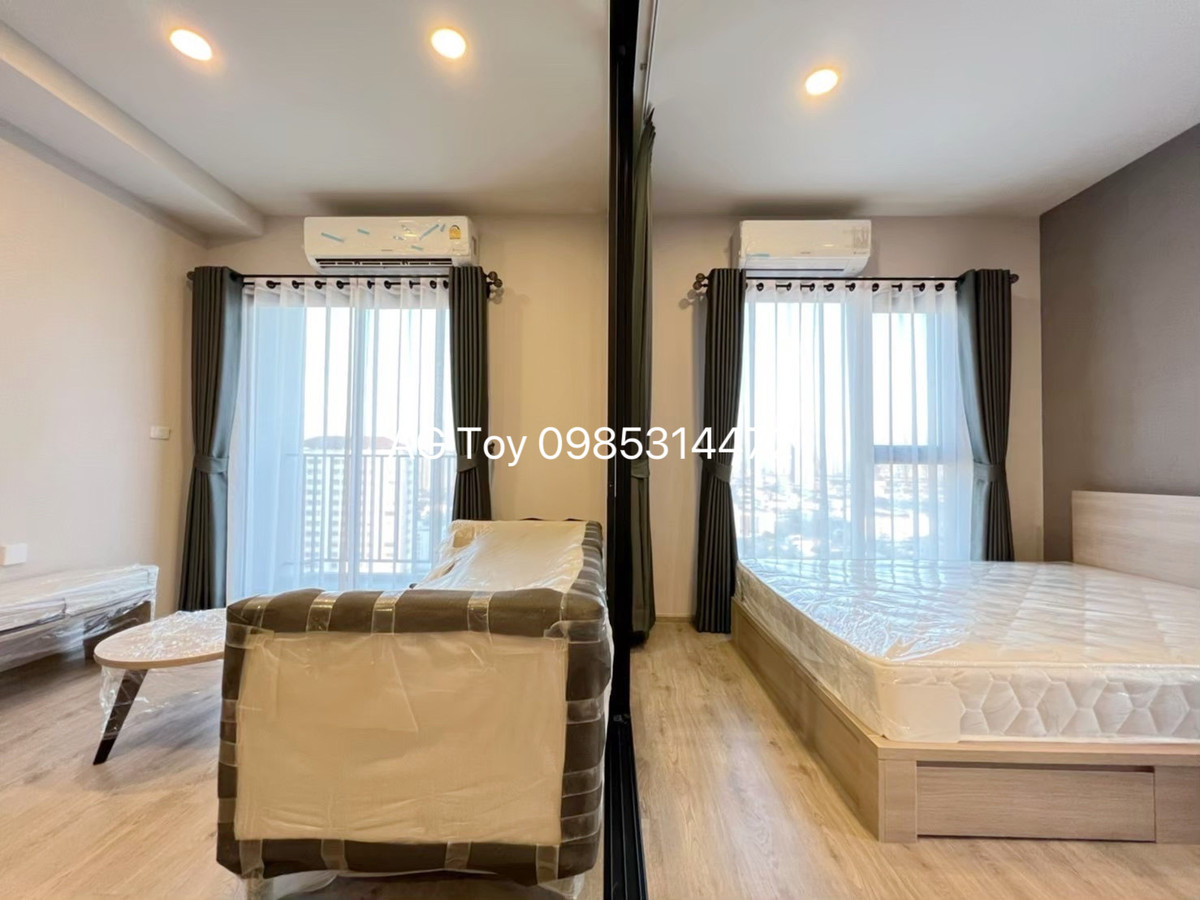 ให้เช่า ห้องสวย เฟอร์จัดเต็ม Chapter one flow Bangpo ห้องมุม วิวเมือง Loading...