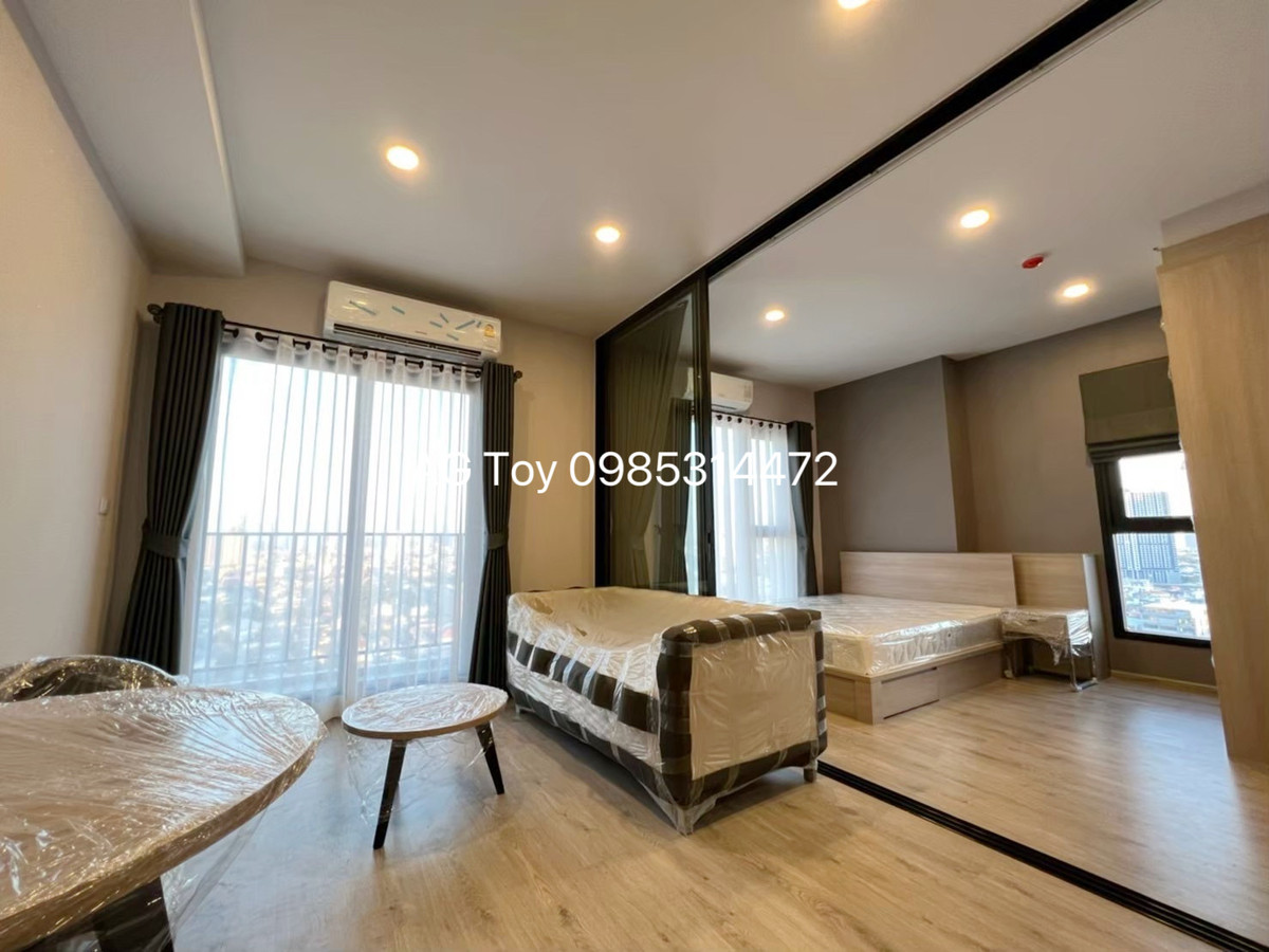 For RentCondoBang Sue, Wong Sawang, Tao Pun : Rent a beautiful room, full of Chapter One Flow Bangpo, a high river view, decorated with rooms