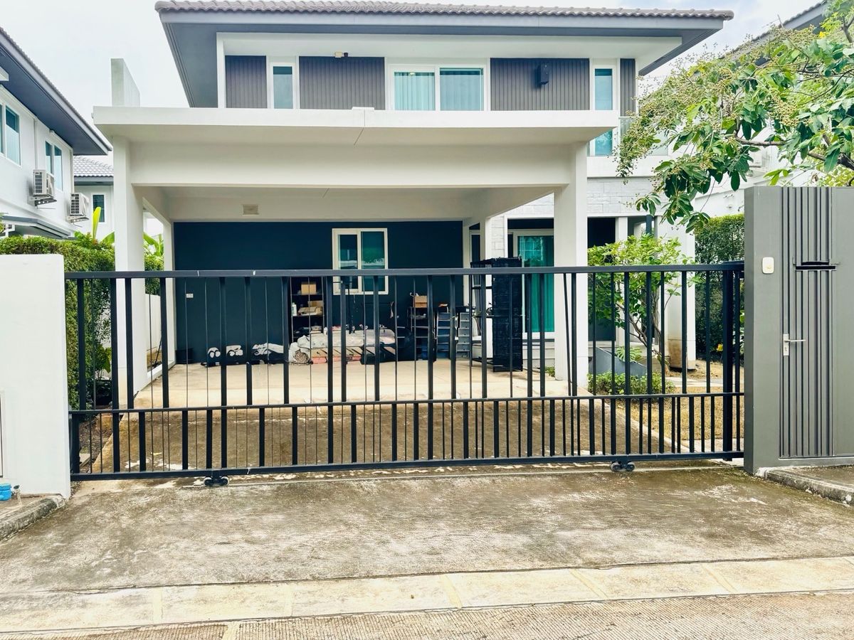 For SaleHouseLadkrabang, Suwannaphum Airport : House for sale in Decorative Project Onnut-Ring 5