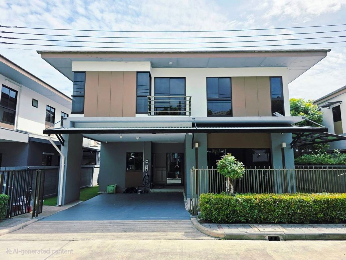 ให้เช่าบ้านลาดกระบัง สุวรรณภูมิ : ECH251111 ให้เช่าบ้านเดี่ยว Baan Lumpini Suanluang Rama 9 | 4 ห้องนอน 4 ห้องน้ำ | 225 ตร.ม. | ค่าเช่า 90,000 บ./เดือน | ใกล้ Mega Bangna & สวนหลวง ร.9