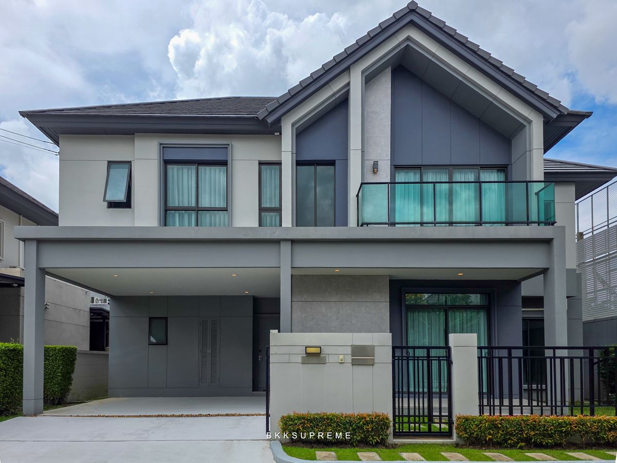 บ้านพระราม 5 ราชพฤกษ์ บางกรวย : 🚩𝐁𝐚𝐧𝐠𝐤𝐨𝐤 𝐁𝐨𝐮𝐥𝐞𝐯𝐚𝐫𝐝 พระราม 𝟓 | 𝙎𝘾 𝘼𝙨𝙨𝙚𝙩 บ้านเดี่ยวหลังมุมใน สงบ มีความเป็นส่วนตัวสูง