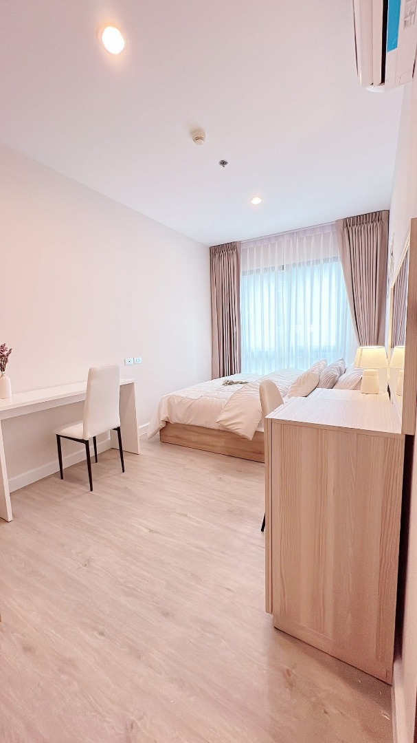 For RentCondoOnnut, Udomsuk : 🔥Urgent rental 🔥The Sky Sukhumvit, beautiful room, exactly as advertised, fully furnished, ready to move in, convenient transportation, near BTS Udomsuk❗