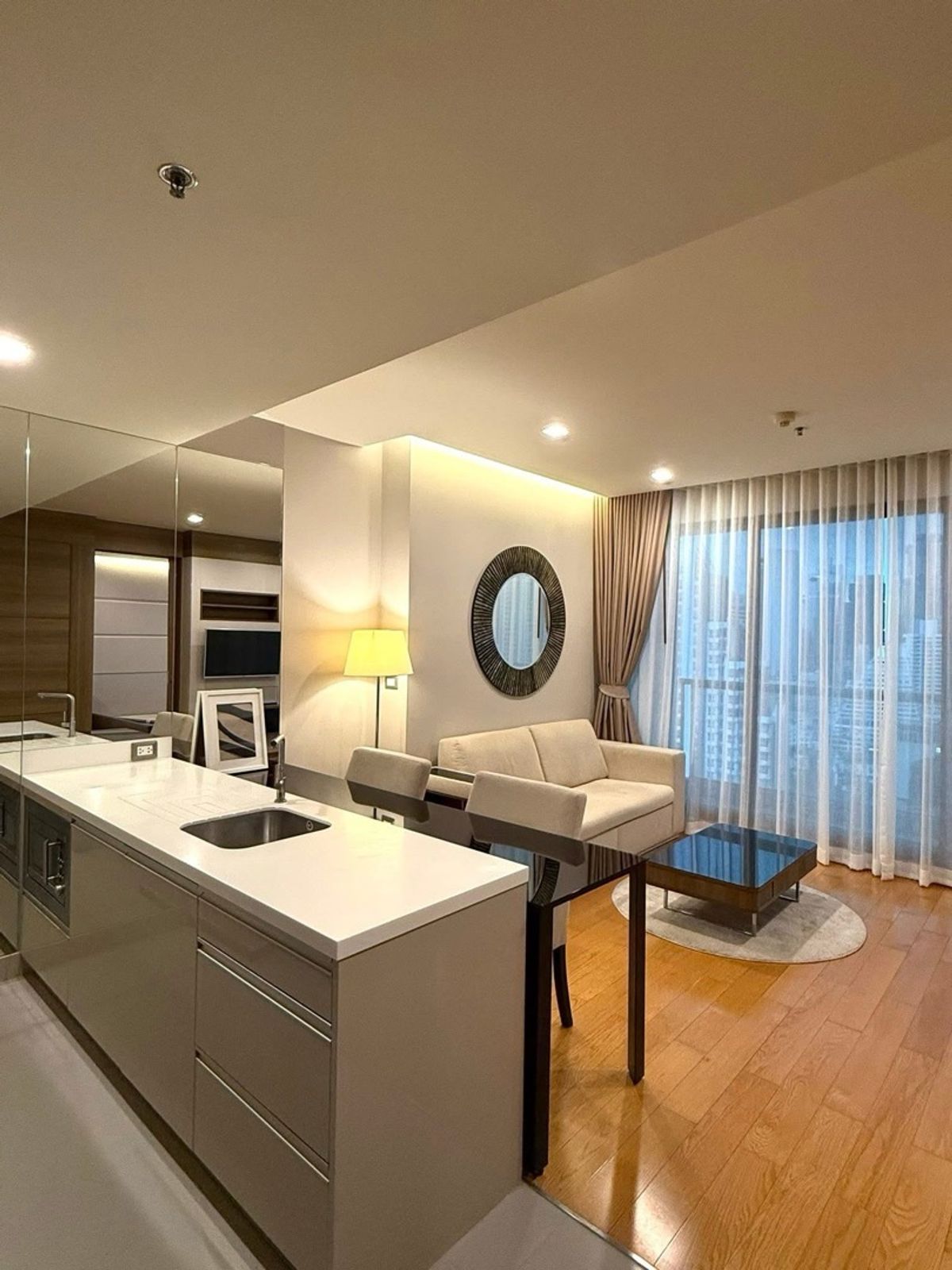 ให้เช่าคอนโดสาทร นราธิวาส : rent Address Sathorn 1 bed 55.28SQM 50,000/month 1 year (6 OCT 25 available) 