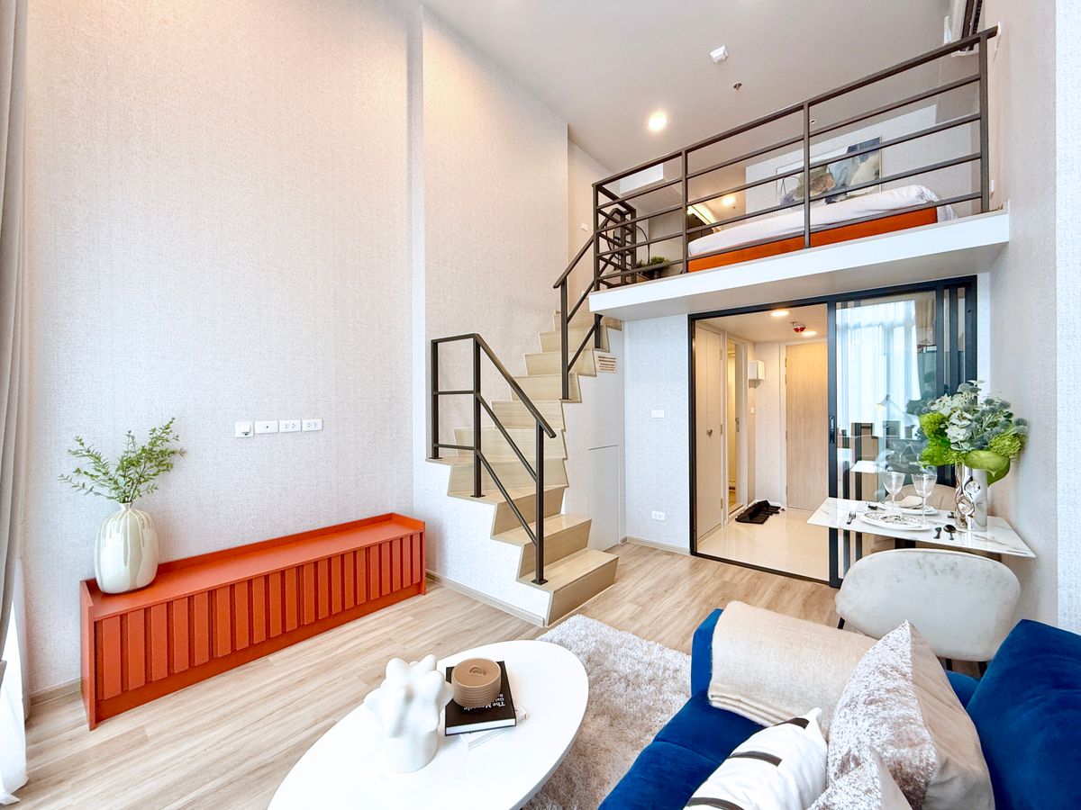 ขายคอนโดสุขุมวิท อโศก ทองหล่อ : Culture ทองหล่อ - 37ตรม. Hybrid LOFT 1นอน1น้ำ 092-545-6151 (ทิม)