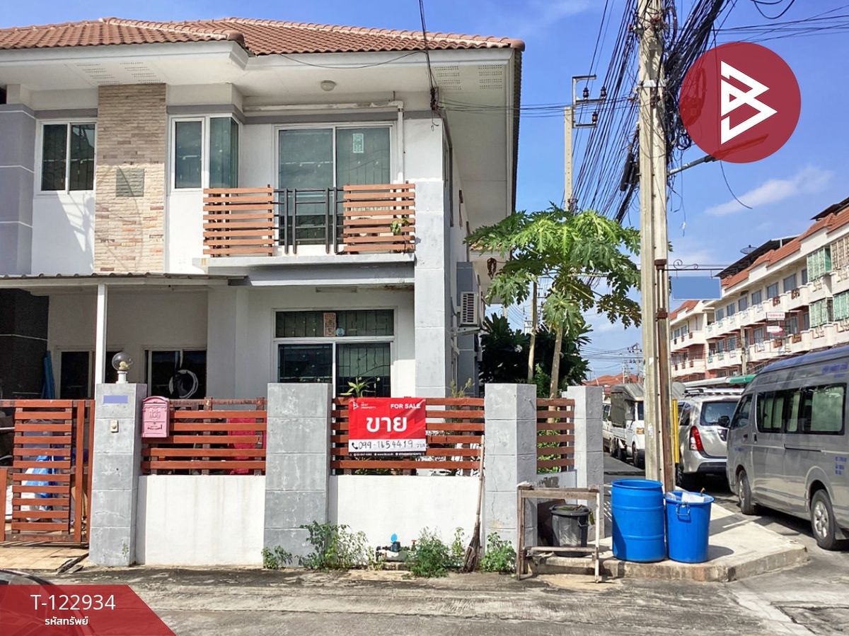ขายทาวน์โฮมสมุทรปราการ สำโรง : ขายทาวน์เฮ้าส์ หมู่บ้านทรัพย์รุ่งเรืองซิตี้ บางปู สมุทรปราการ