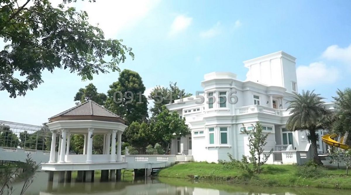 ขายบ้านราษฎร์บูรณะ สุขสวัสดิ์ : ขายบ้านหลังใหญ่ พร้อมโรงงาน ประชาอุทิศ 76 ตกแต่งหรูหรา มีสระว่ายน้ำขนาดใหญ่ เนื้อที่ 13 ไร่กว่า 5 ห้องนอน มีห้องน้ำในตัว